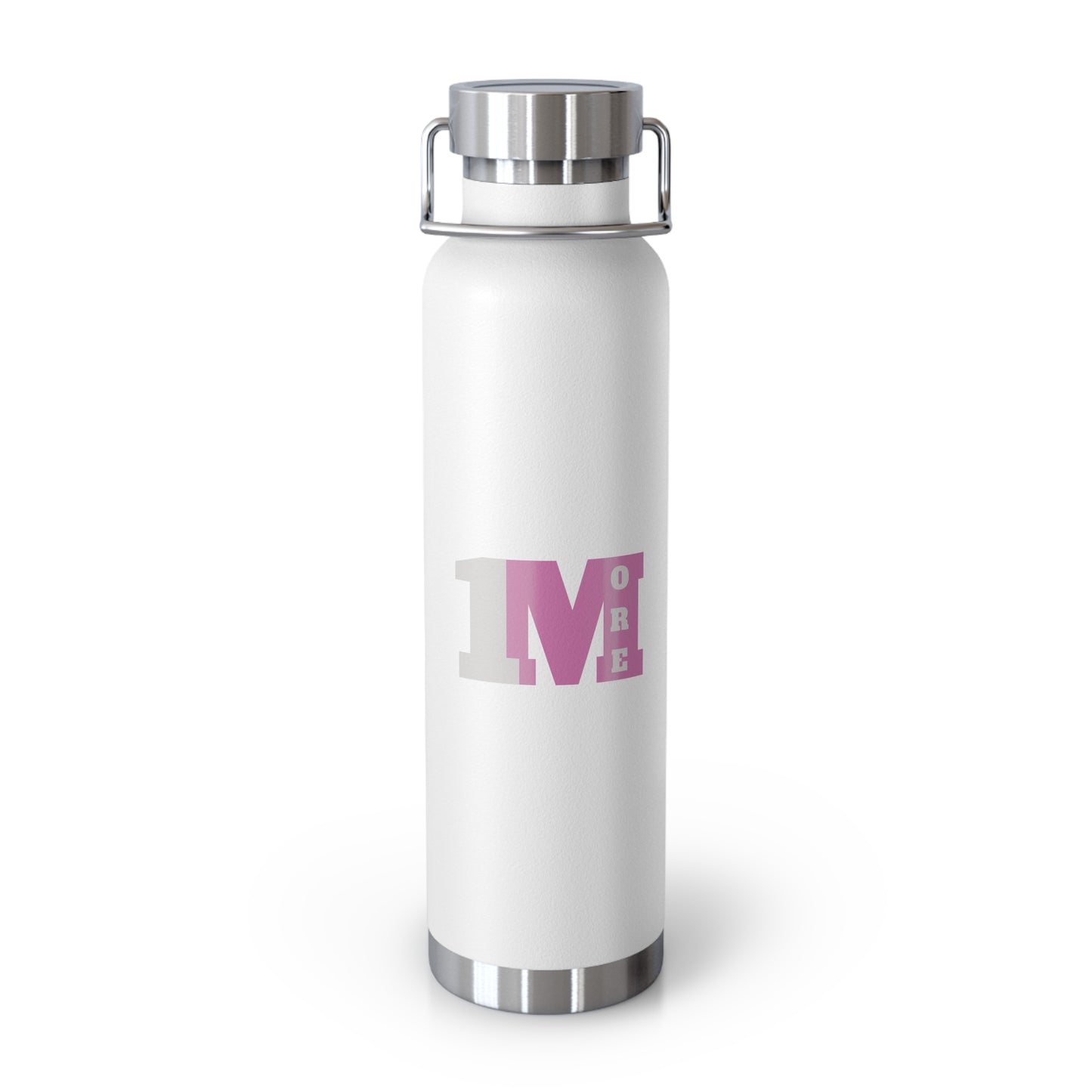 PINK 1M COPPER VACUME INSULATED BOTTLE, 22OZ